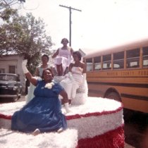 ELKS (IBPOE) parade float, rear